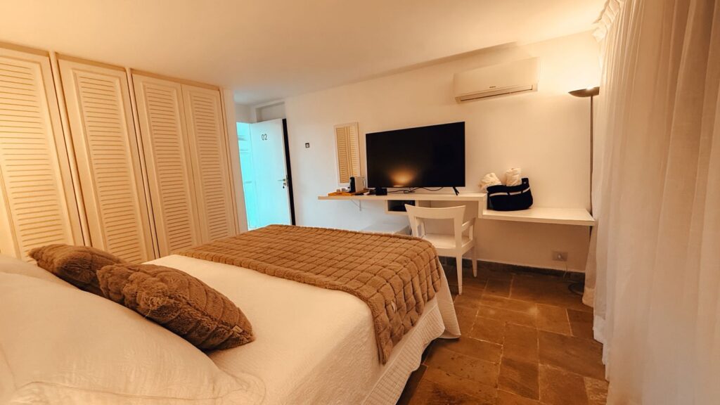 Interior da SUITE 02 do Savay Hotel Boutique